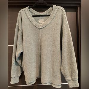 Aerie v-neck sweatshirt- medium